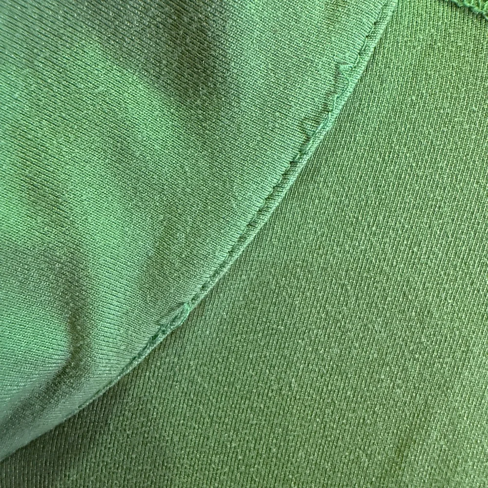 ALO Yoga Women’s Cool Fit Forest Green Quarter-Zip Pullover Sz L